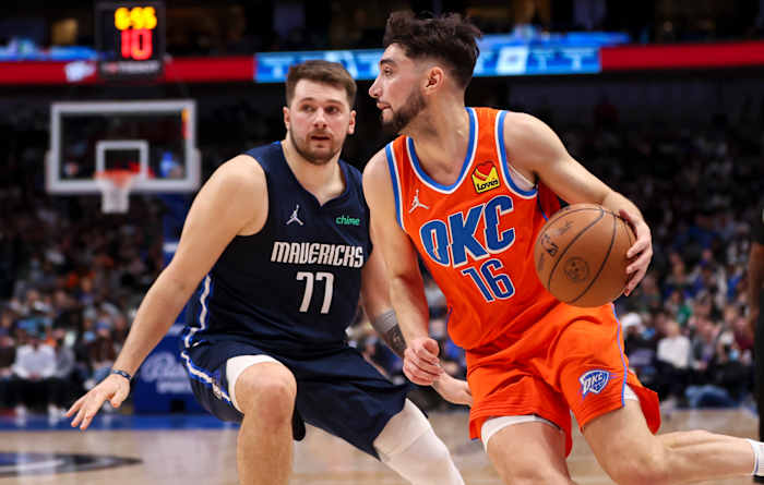Ty Jerome, Luka Doncic, Dallas Mavericks